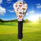 Gepersonaliseerde vrede Liefde Chocolade Snoep Har Golfheadcover