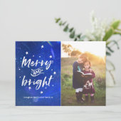 Gepersonaliseerde Vrede liefde plezier Kerstmis fo Feestdagenkaart (Staand voorkant)