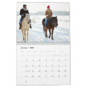 Gepersonaliseerde vreugdevolle familie foto kalender (Jan 2027)