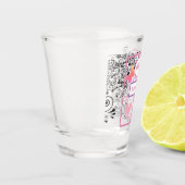 Gepersonaliseerde Vriend Happy Birthday Gift Shot Glas (Links)