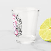 Gepersonaliseerde Vriend Happy Birthday Gift Shot Glas (Rechts)