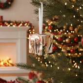 Gepersonaliseerde Vrienden Foto Kubus Ornament