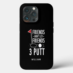 Gepersonaliseerde vrienden laten vrienden geen 3 p iPhone 13 pro hoesje