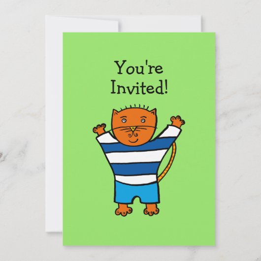 Gepersonaliseerde Vrienden Verjaardag Uitnodiging (Achterkant)