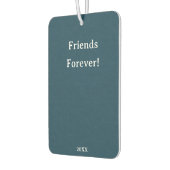 Gepersonaliseerde vrienden voor altijd met Afbeeld Luchtverfrisser (Links)