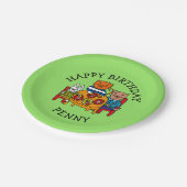 Gepersonaliseerde Vriendenpartij Papieren Bordje (Gekanteld)