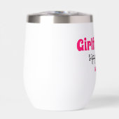 Gepersonaliseerde Vriendinnen Sippy Cup Wijndroogt (Voorkant)