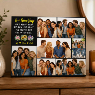 Gepersonaliseerde Vriendschap Beste Vriend Fotoplaat