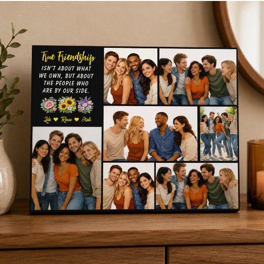 Gepersonaliseerde Vriendschap | Beste Vriend Fotoplaat