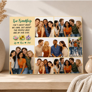 Gepersonaliseerde Vriendschap Beste Vriend Fotoplaat
