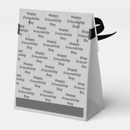 Gepersonaliseerde Vriendschapsdag Bedankdoosjes (Achterkant)