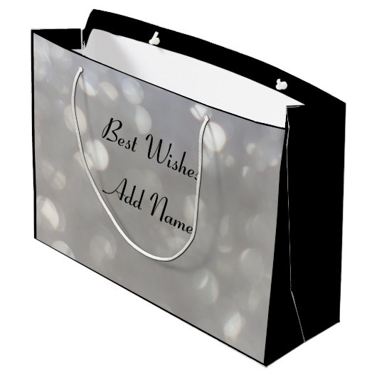 Gepersonaliseerde vrijdag groot cadeauzakje (Achterkant Gekanteld)