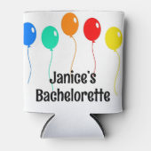 Gepersonaliseerde vrijgezelle coosie blikjeskoeler (Voorkant)