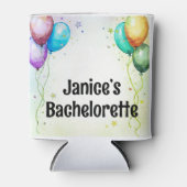 Gepersonaliseerde vrijgezelle coosie blikjeskoeler (Voorkant)