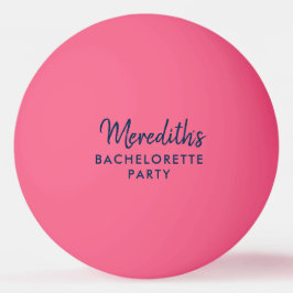 Gepersonaliseerde vrijgezellenfeest Ping Pong Ball