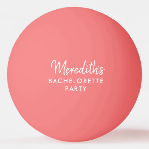Gepersonaliseerde vrijgezellenfeest Ping Pong Ball