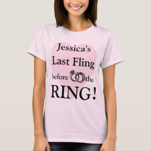 Gepersonaliseerde vrijgezellenfeest t-shirts
