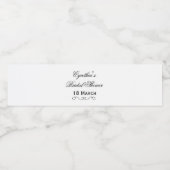 Gepersonaliseerde Vrijgezellenfeesten waterfleswik Waterfles Etiket (Enkel label)