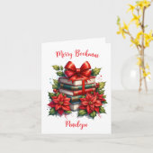 Gepersonaliseerde vrolijke boeken kaart (Gele Bloem)