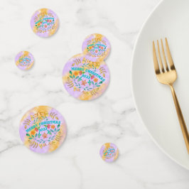 GEPERSONALISEERDE VROLIJKE KERST 20XX CONFETTI