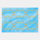 GEPERSONALISEERDE VROLIJKE KERST 20XX INPAKPAPIER VEL (Voorkant 3)