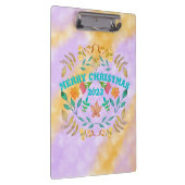 GEPERSONALISEERDE VROLIJKE KERST 20XX KLEMBORD (Rechts)