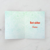 Gepersonaliseerde vrolijke kerst broeder kaart (Binnen)