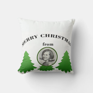 Gepersonaliseerde vrolijke kerst kussen