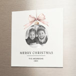 Gepersonaliseerde vrolijke kerst met foto magneet<br><div class="desc">Vier het vakantieseizoen met een vleugje personalisatie met deze gepersonaliseerde vrolijke kerst met fotocadeaumagneet. Perfect voor het schenken of het toevoegen van feestelijke charme aan uw eigen ruimte, deze magneet kunt u aanpassen met een gekoesterde foto en naam, het creëren van een unieke herinnering voor familie en vrienden. Ideaal voor...</div>