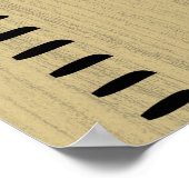 Gepersonaliseerde Vrouw groei grafiek liniaal | Mi Poster (Hoek)