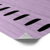 Gepersonaliseerde Vrouw groei grafiek liniaal | Mi Poster (Hoek)