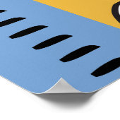 Gepersonaliseerde Vrouw groei grafiek liniaal | Mi Poster (Hoek)