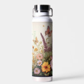 Gepersonaliseerde vrouw waterfles (Achterkant)