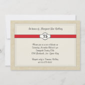 Gepersonaliseerde vrouwen - Birthday Party in de b Kaart (Achterkant)