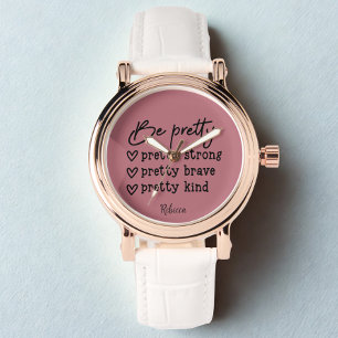 Gepersonaliseerde vrouwen horloge