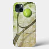 Gepersonaliseerde vrouwentennis Case-Mate iPhone case (Achterkant)