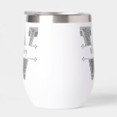 Gepersonaliseerde W Initiaal Silver Monogram Jouw  (Rechts)