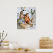 Gepersonaliseerde Wall Art Print Mom Moederdag Gif (Keuken)