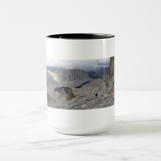 Gepersonaliseerde wandelclub, Mount Whitney Hiker Mok (Midden)