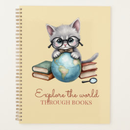 Gepersonaliseerde "Wander Cat" Academische Planner