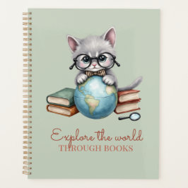 Gepersonaliseerde "Wander Cat" Academische Planner