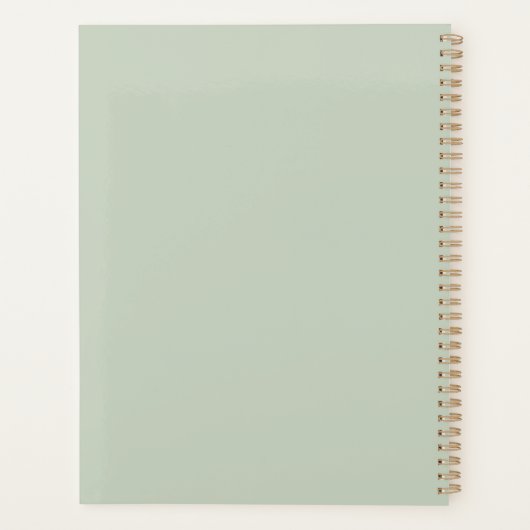 Gepersonaliseerde "Wander Cat" Academische Planner (Achterkant)