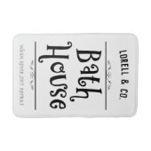 Gepersonaliseerde wasdroog wasdroog wasgoed badmat (Voorkant)