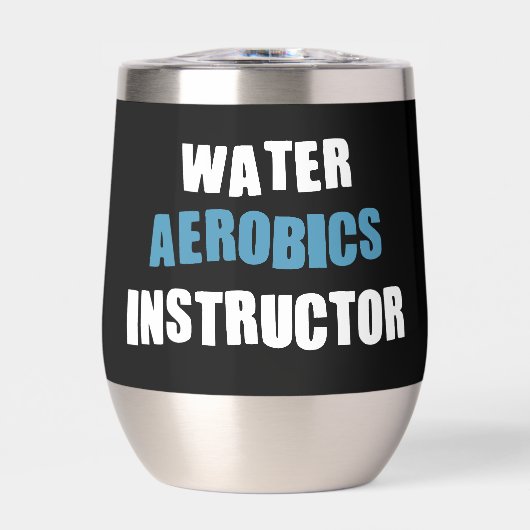 Gepersonaliseerde wateraerobics-instructeur (Voorkant)