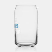 Gepersonaliseerde wateraerobics-instructeur blikvorm glas (Links)