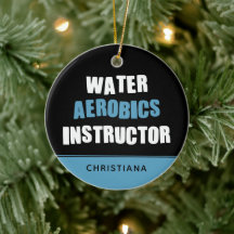 Gepersonaliseerde wateraerobics-instructeur