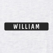 Gepersonaliseerde Waterdichte Naam Kinder School K Labels (Design 1)