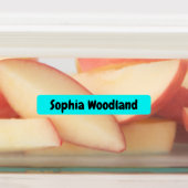 Gepersonaliseerde Waterdichte & Waterverf Ocean Na Labels (Aangebracht)