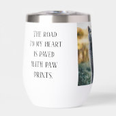 Gepersonaliseerde waterfles - aangepaste naam of o (Voorkant)