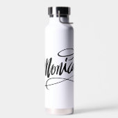 Gepersonaliseerde waterfles cadeau met naam Monica (Links)